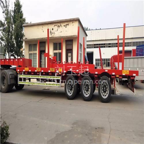 梁運(yùn)牌13.75米高低板半掛車 高效粉拉物料運(yùn)輸解決方案
